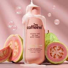 MCaffeine Detan Body Wash with 1% Glycolic, 5% Niacinamide &amp; Kojic Acid
