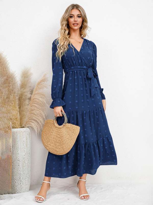 StyleCast Navy Blue Maxi Dress StyleCast Navy Blue Maxi Dress