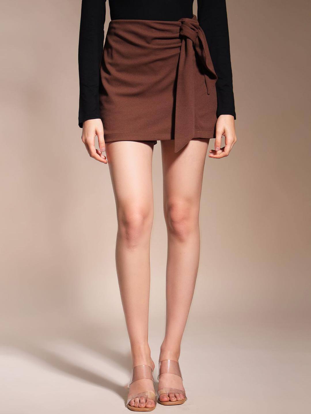 Zastraa Mini Skort With Bow