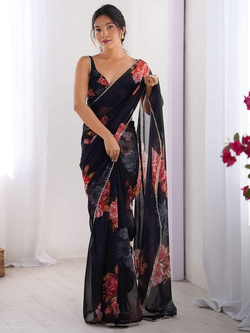 Kalista Floral Printed Saree