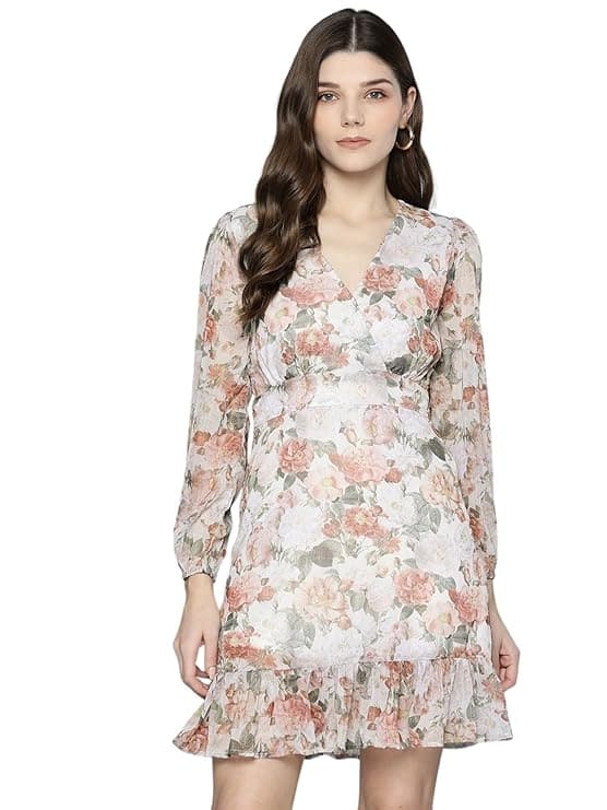 Sassafras Chiffon Skater Dress