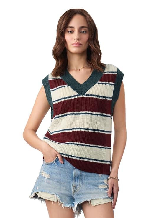 The Souled Store Newport Sweater Vest The Souled Store Newport Sweater Vest