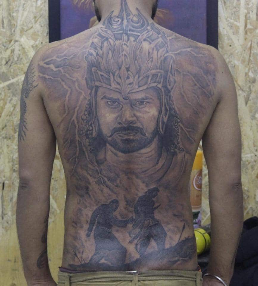 Salaar Devaratha raiser ka tattoo 🥵 . . . . . . . . . . . . . . . . . . .  . . . #Prabhas #Prabhasfans #prabhasfanstweets #prabha... | Instagram