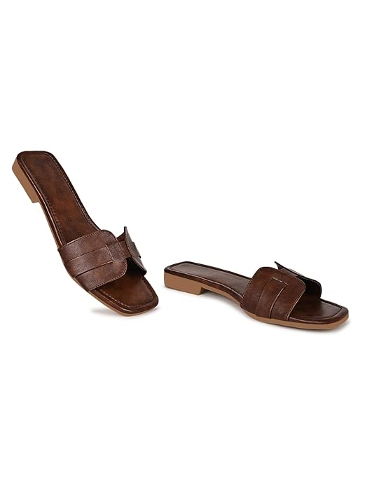 Shoestail Embellished Flat Sandal Shoestail Embellished Flat Sandal