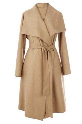 Patakadevi Women Long Wool Coat Patakadevi Women Long Wool Coat