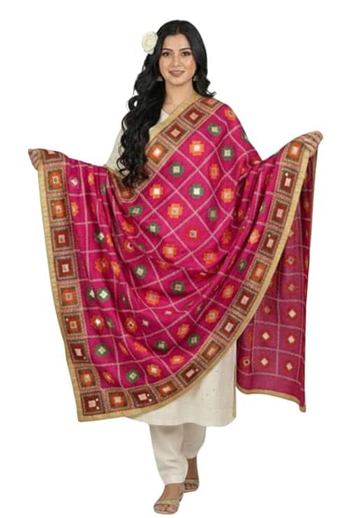 Phulkari Dupatta for Women