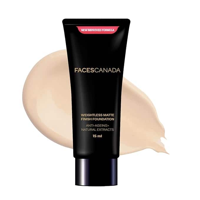 Faces Canada Weightless Matte Finish Foundation Faces Canada Weightless Matte Finish Foundation