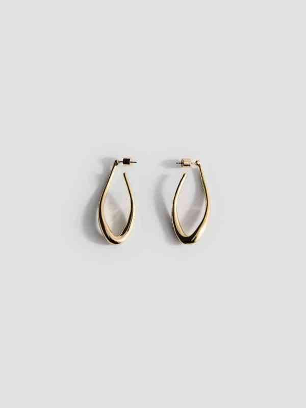 Mango Hoop Earrings Modern Mango Hoop Earrings Modern