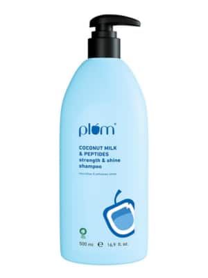 Plum Coconut Milk and Peptides Shampoo