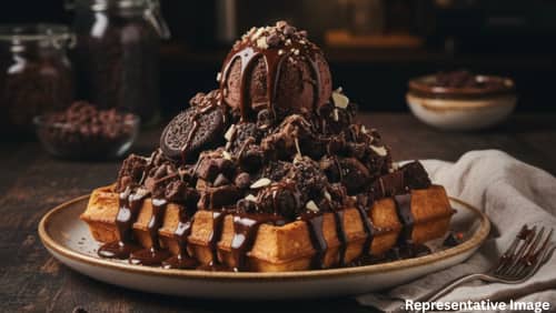 Chocolate Overload Waffle