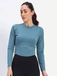Clothwik Solid T-Shirt