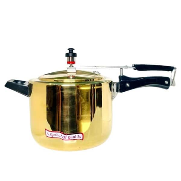 Parik Enterprises Heavy Quality Pure Brass Cooker (7L) Parik Enterprises Heavy Quality Pure Brass Cooker (7L)