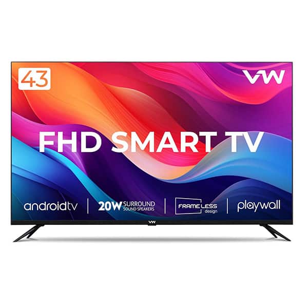 VW 109 cm (43 inches) Playwall HD TV