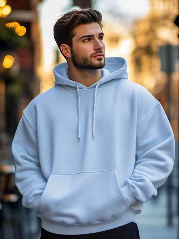NOBERO Oversized Hooded Sweatshirt
