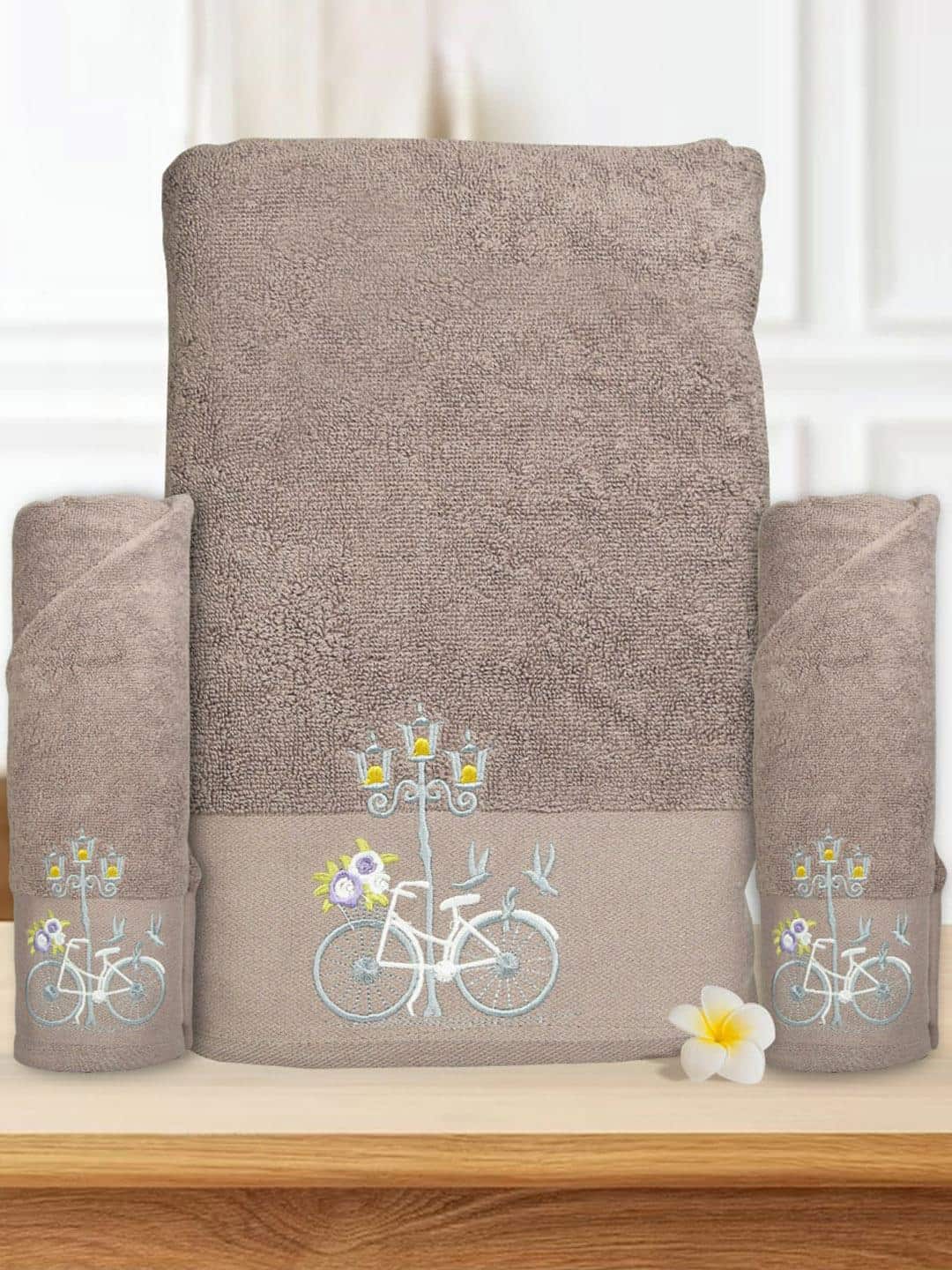 Rangoli Pure Cotton Towel Set Rangoli Pure Cotton Towel Set