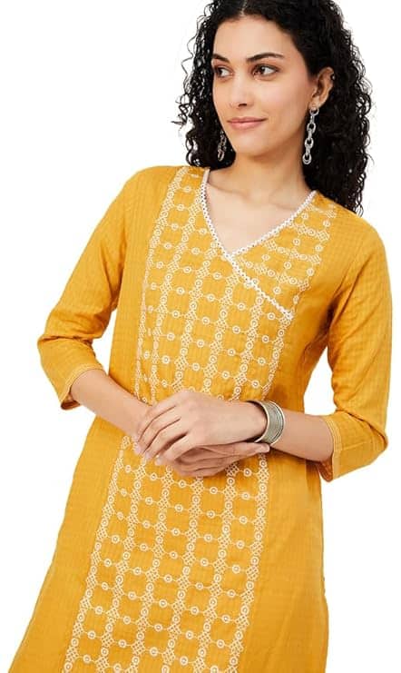 Max Floral Cotton Kurta