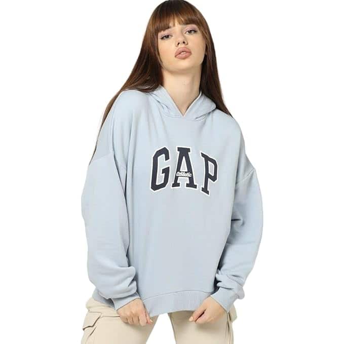 Gap Women’s Loose Fit Hooded Sweatshirt