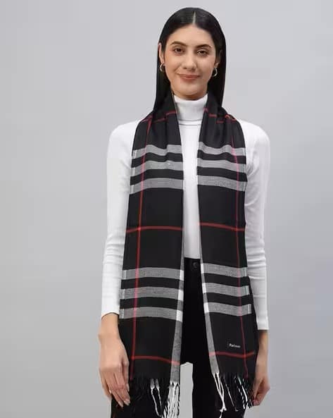 Handicraft Palace Checked Winter Scarf Handicraft Palace Checked Winter Scarf