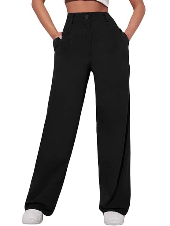 Leriya Fashion Korean Style Cargo Flared Parachute Pants (With Pockets)
