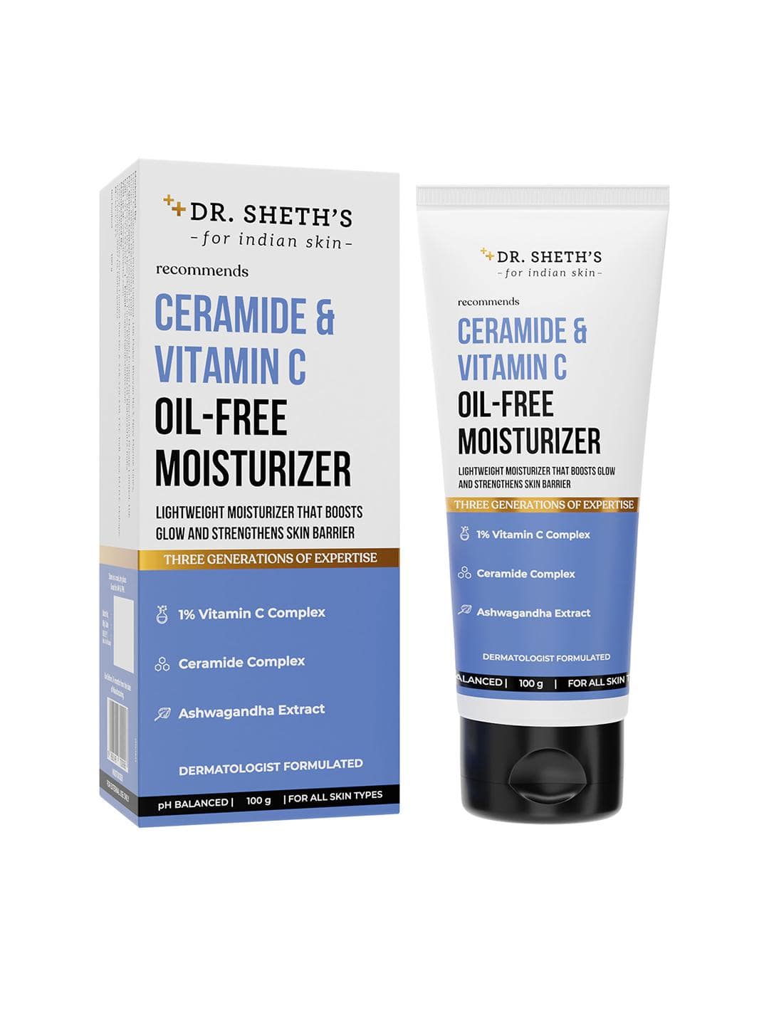 Dr. Sheths Ceramide &amp; Vitamin C Moisturizer