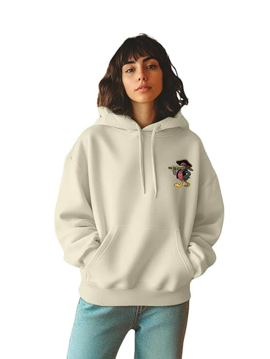 Juneberry Cotton Poly Fleece Oversized Hoodie