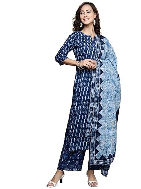 Libas Printed Cotton Set