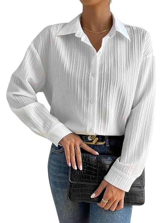 Greciilooks Women’s Oversized Long Shirt