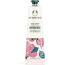 THE BODY SHOP British Rose Petal-Soft Hand Cream