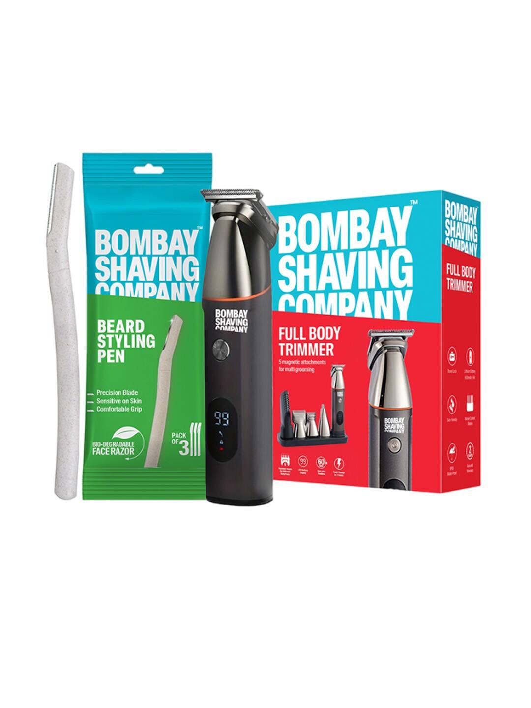 Bombay Shaving Company: Men 5-In-1 Multi Grooming Full Body Trimmer Bombay Shaving Company: Men 5-In-1 Multi Grooming Full Body Trimmer