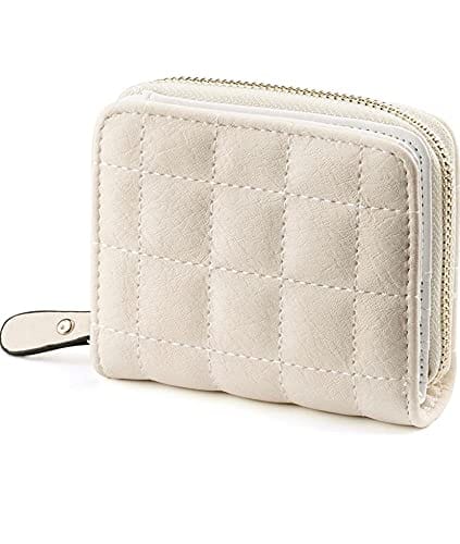 SYGA PU Leather Mini Zipper Wallet for Women