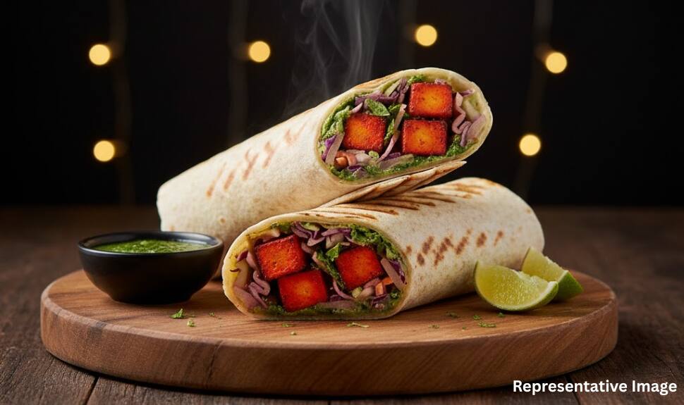 Paneer Tikka Wrap Paneer Tikka Wrap