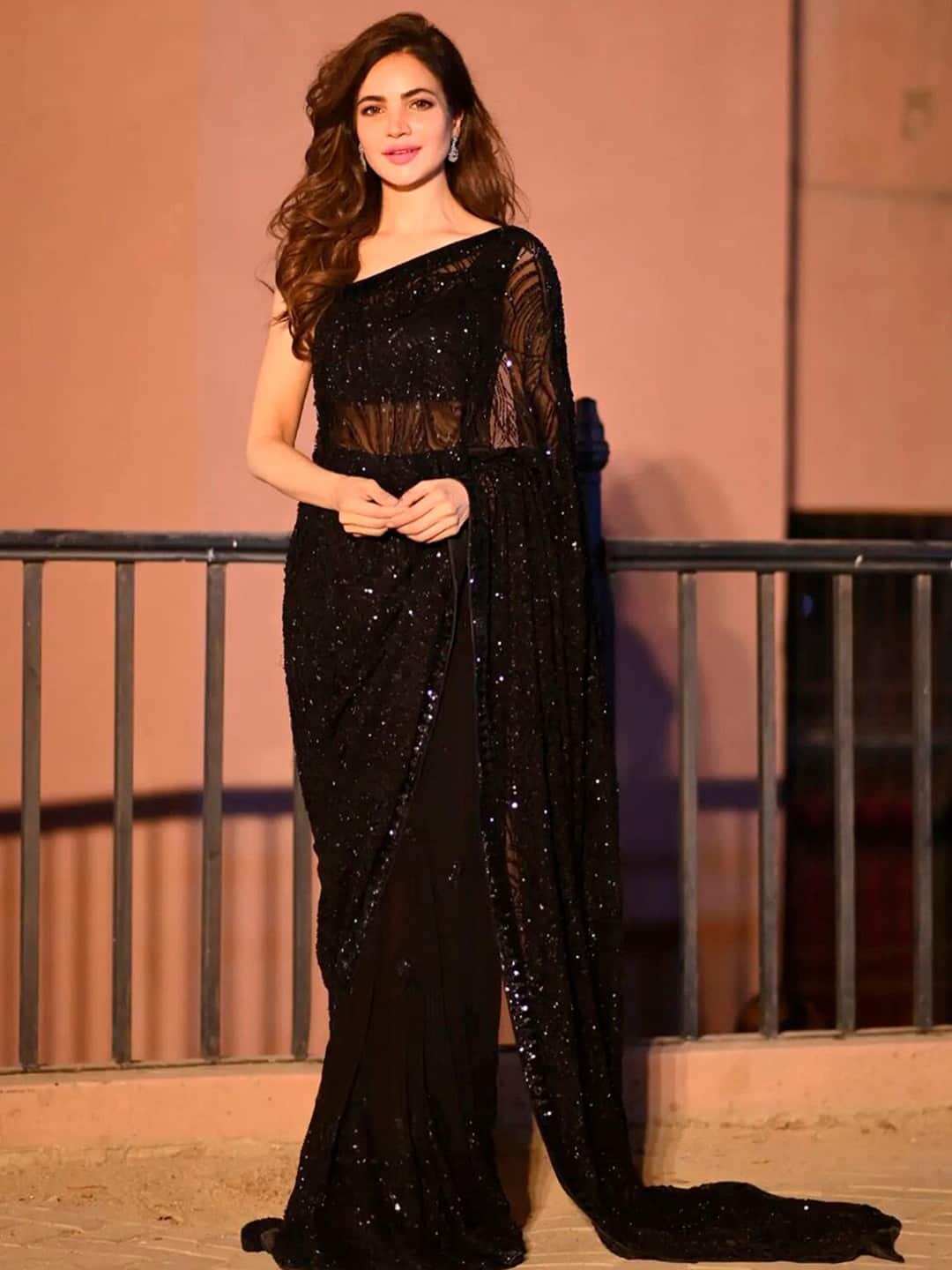 Sangria Fusion Saree