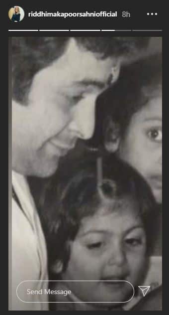 Unseen pics from Ranbir and Riddhima’s childhood days with Rishi and Neetu Kapoor will make you smile