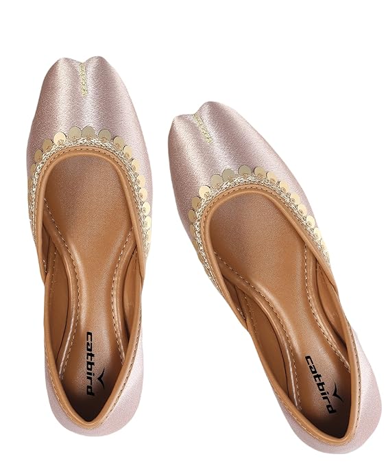 CatBird Women’s Lace Work Ethnic Shoes CatBird Women’s Lace Work Ethnic Shoes