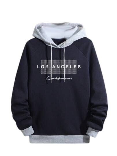 Trillion Regular Fit Printed Hoodie for Men | Sweatshirt for Men