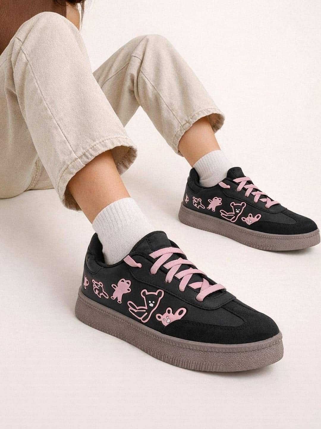 Stylestry Printed Sneakers