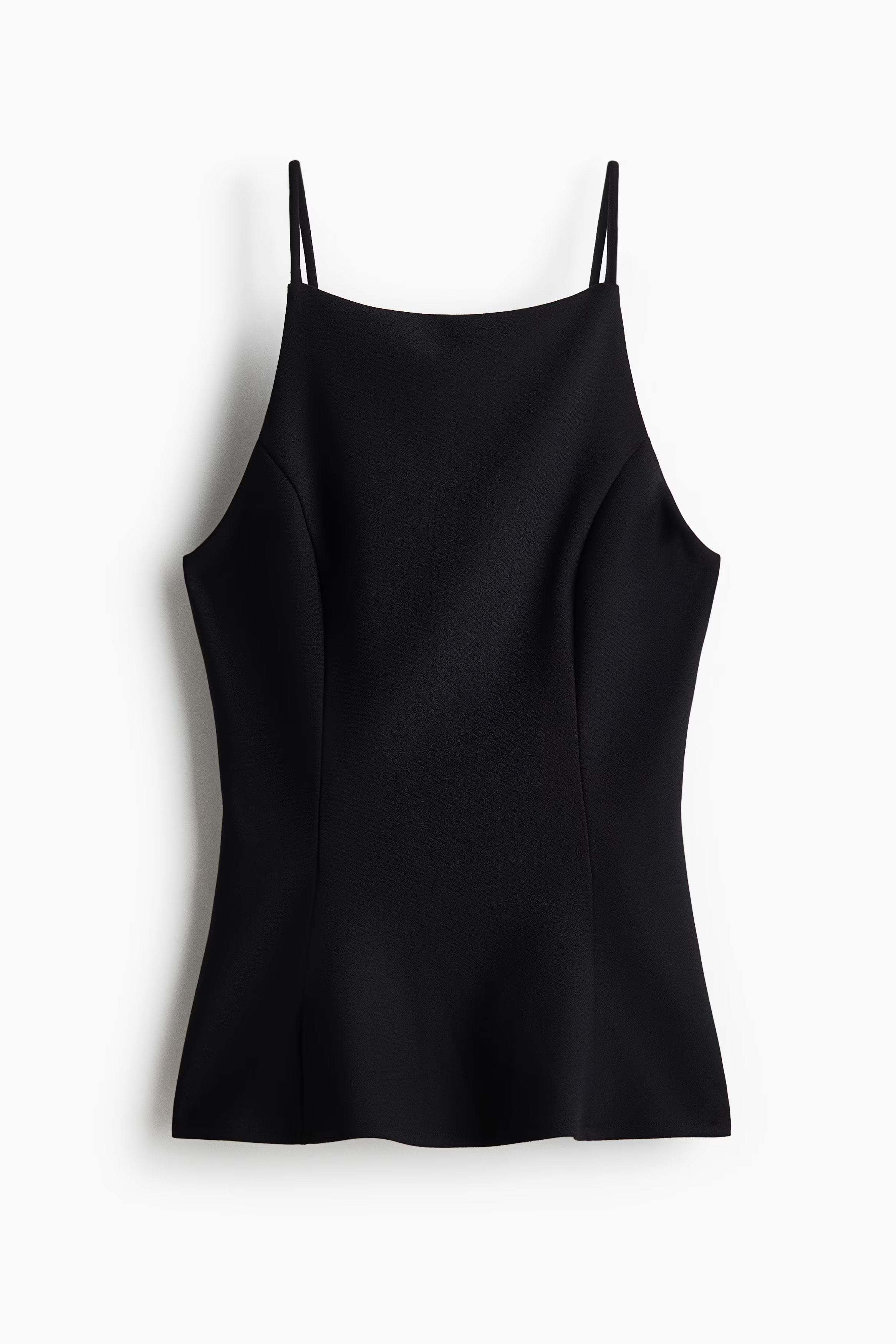 Sleeveless Peplum Top