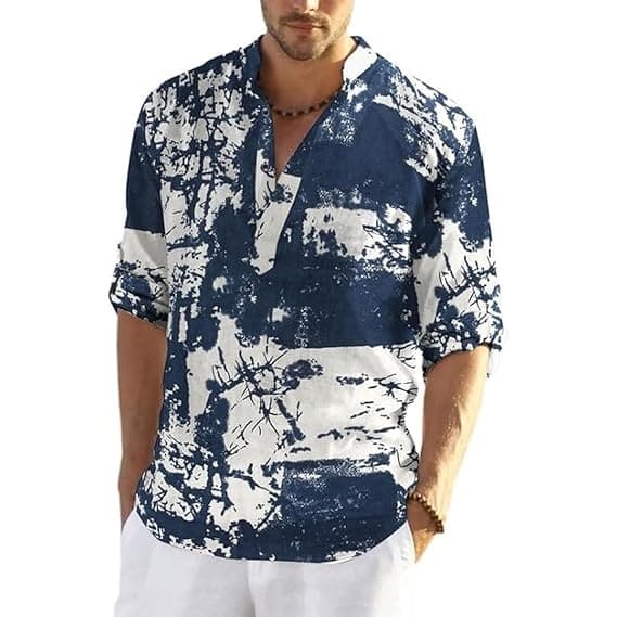 Bellstone Printed Regular Fit Shirt