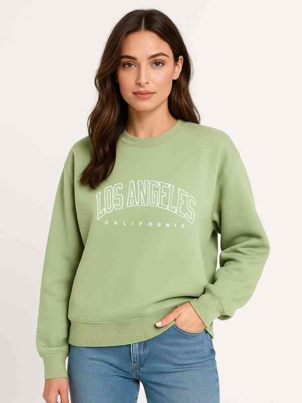 Mast & Harbour Typography Sweatshirt Mast & Harbour Typography Sweatshirt