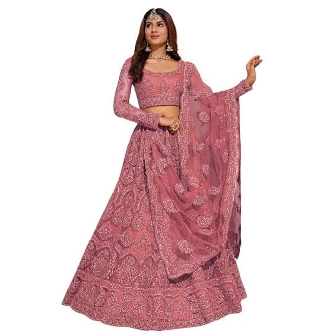 Zaalima Fashion Satin Blend Lehenga Zaalima Fashion Satin Blend Lehenga