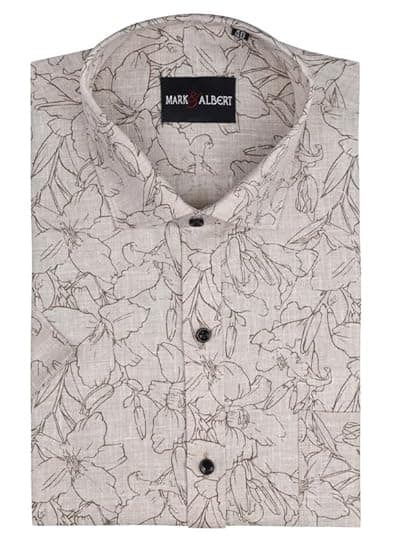Generic Linen Half Sleeve Shirt