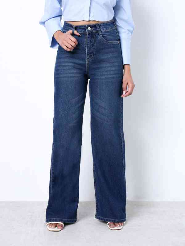 Zuya Super Wide Leg Denim Jeans Zuya Super Wide Leg Denim Jeans