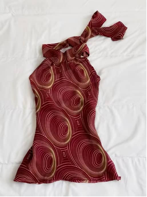 Printed Off Shoulder Top