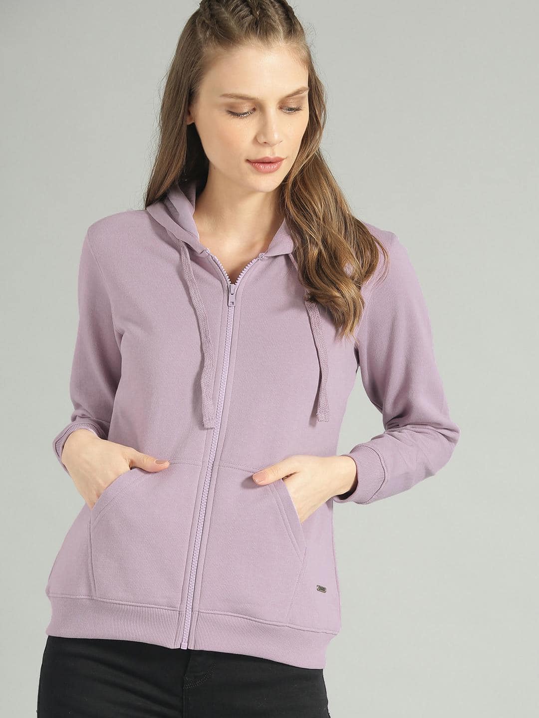 Roadster Lavender Hooded Sweatshirt