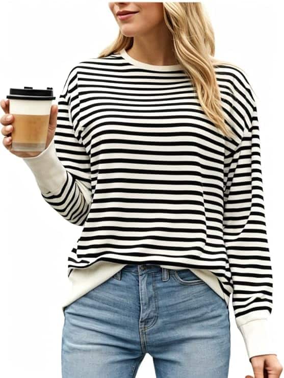 Vimal Jonney Women’s Striped T-Shirt Vimal Jonney Women’s Striped T-Shirt