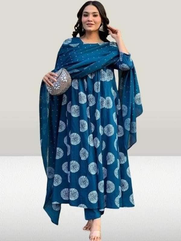 Kreadaa Layered Kurti Set Kreadaa Layered Kurti Set