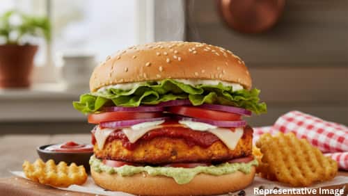 Spicy Paneer Burger