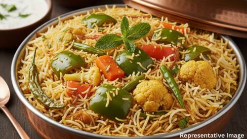 Veg Hyderabadi Biryani