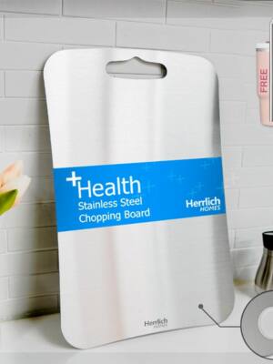 Herrlich Homes Stainless Steel Chopping Board