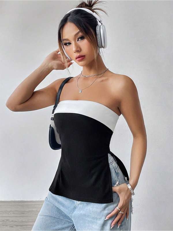 Zyng Strapless Tube Top